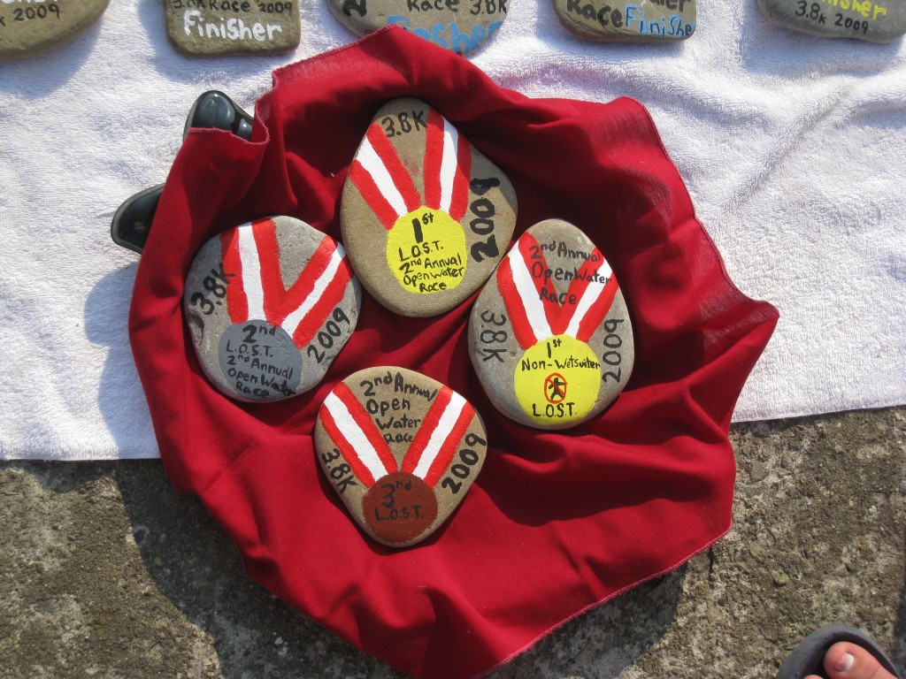 Maisey's hand-painted LOST Awards
