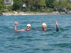 Dylan and Rob... the "dudes" hit the Lake!