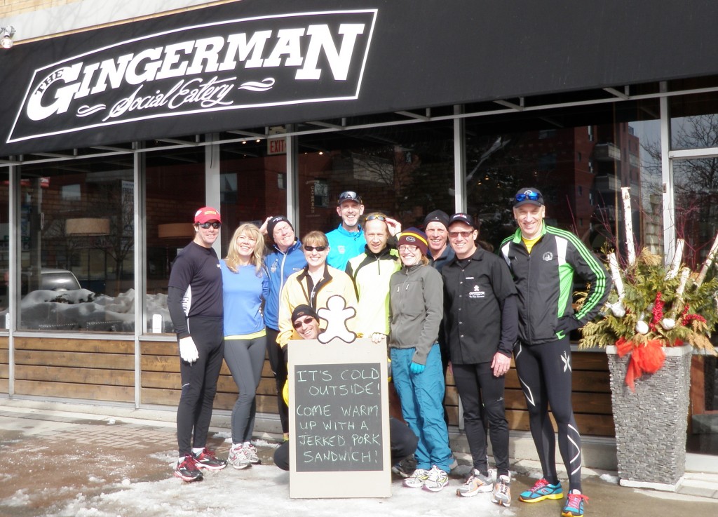 The start of the 2013 Oakville Pub Run! 