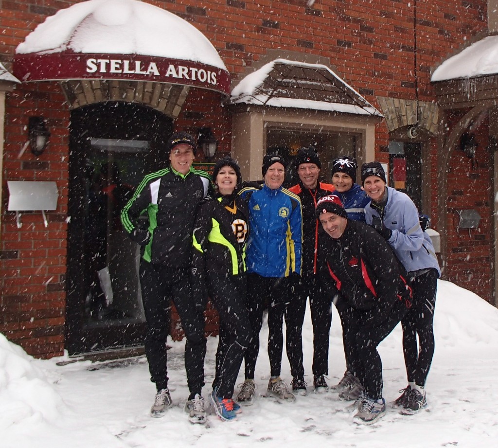The 4th Annual Oakville Pub Run... a small start, but we pick up more along the way!