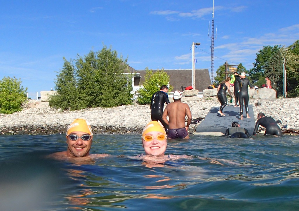 Miguel and Katie... above...