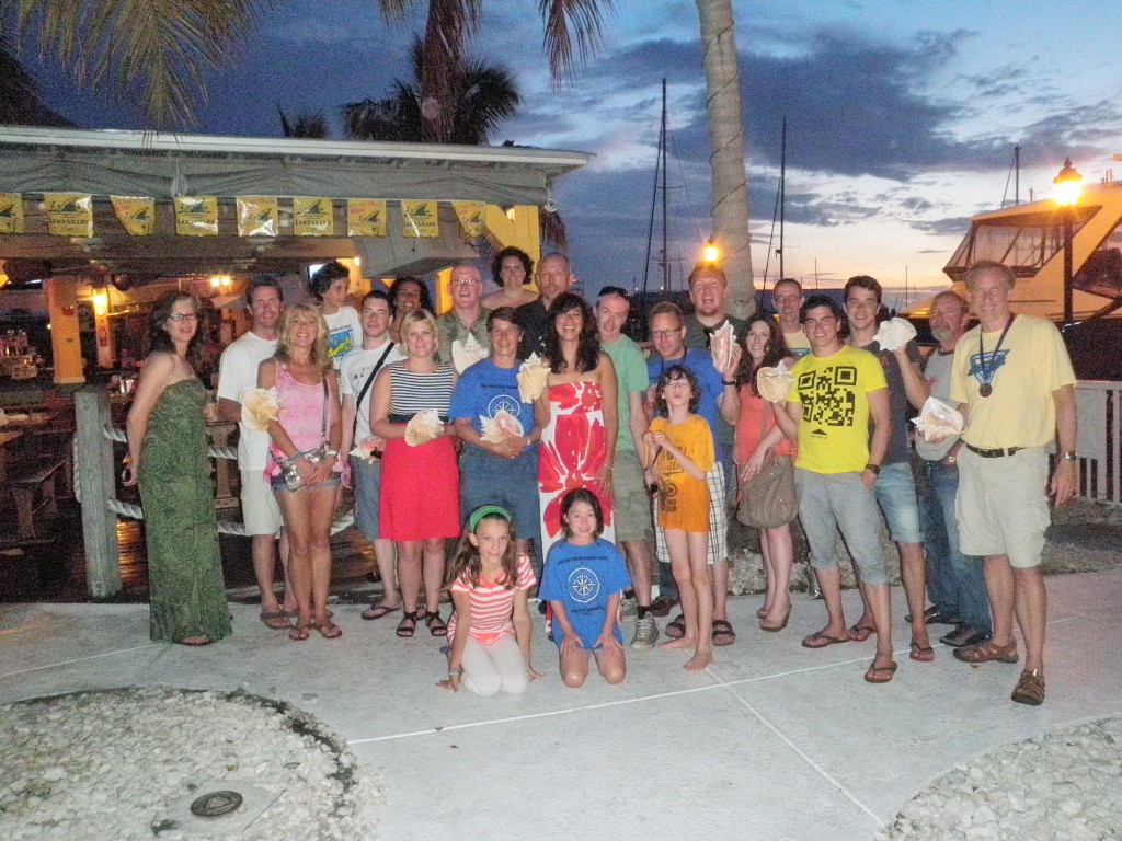 The Swim Around Key West gang in 2012!!!