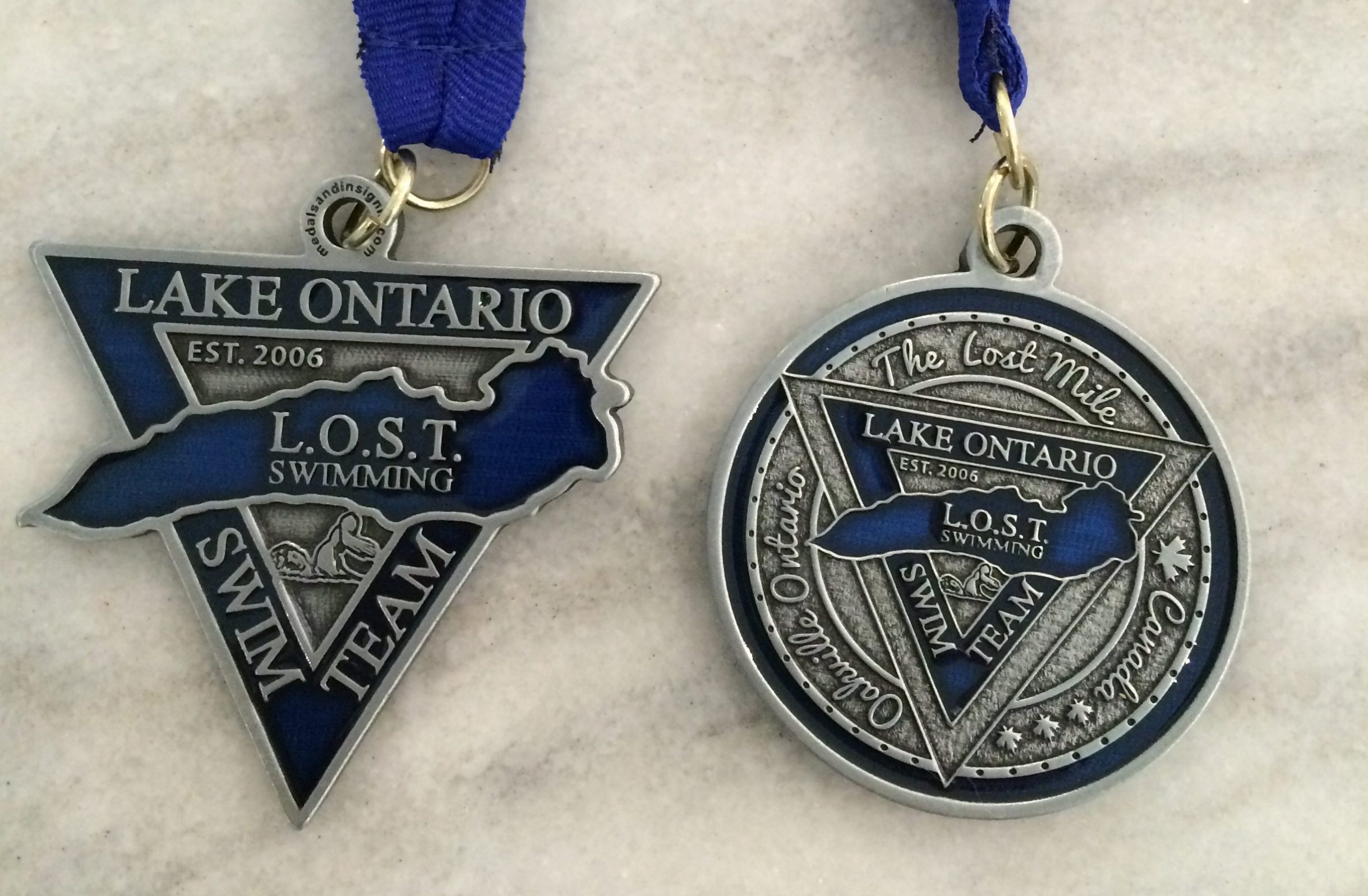 LOST Race and LOST Mile medals!