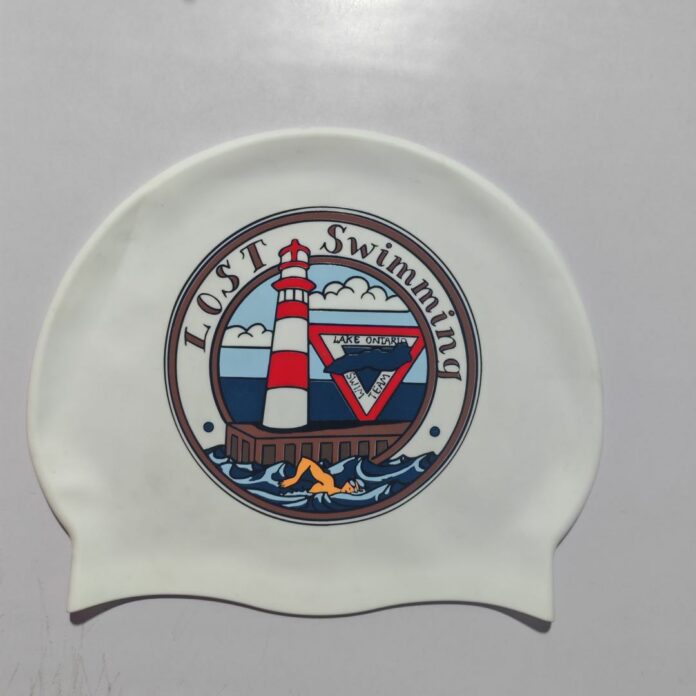 LOST swimming 2026 white cap